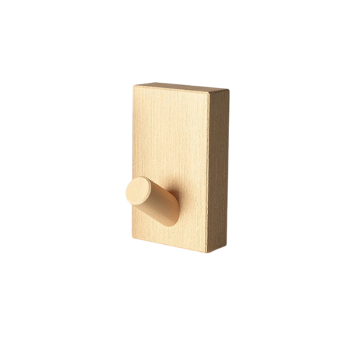 Crochet mural cylindrique en bois – TENEO