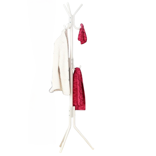 Porte manteau sur pied perroquet avec plusieurs crochets- FACILIO