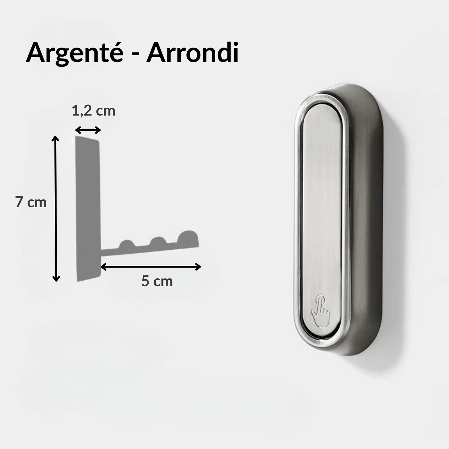 Patere murale design & pliable– FLECTILUX