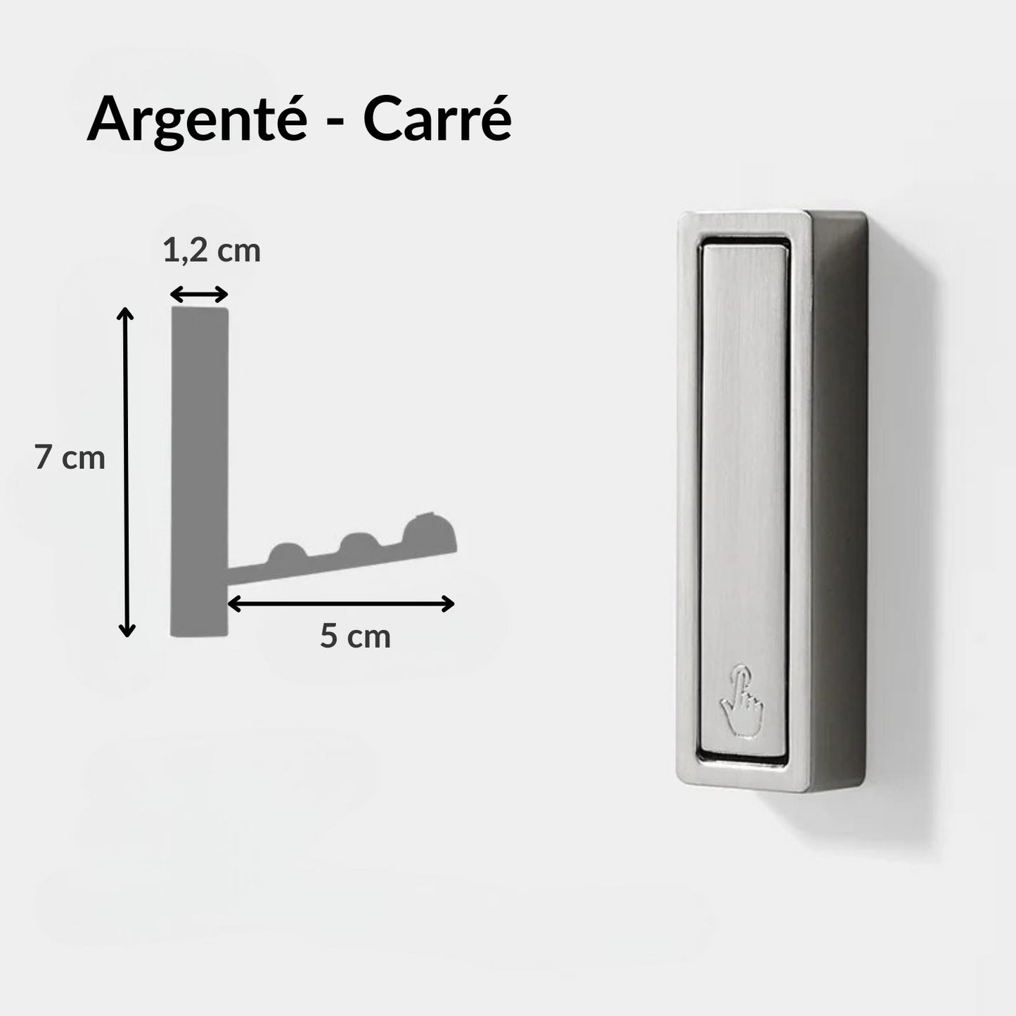 Patere murale design & pliable– FLECTILUX