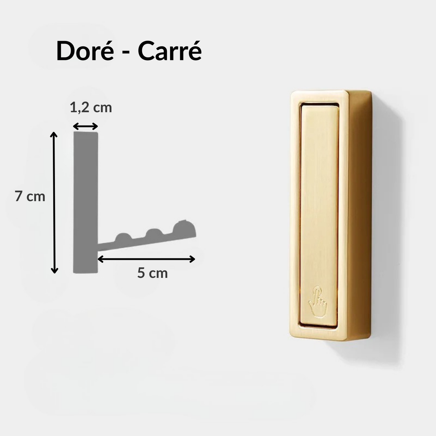 Patere murale design & pliable– FLECTILUX