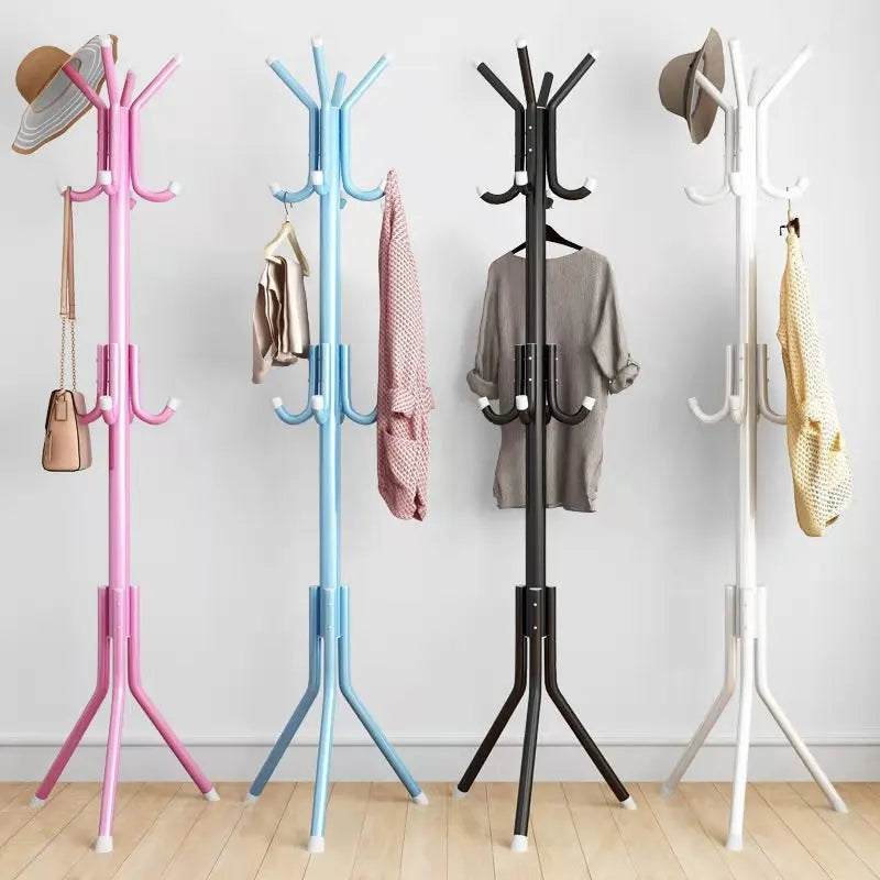 Porte manteau sur pied perroquet avec plusieurs crochets- FACILIO