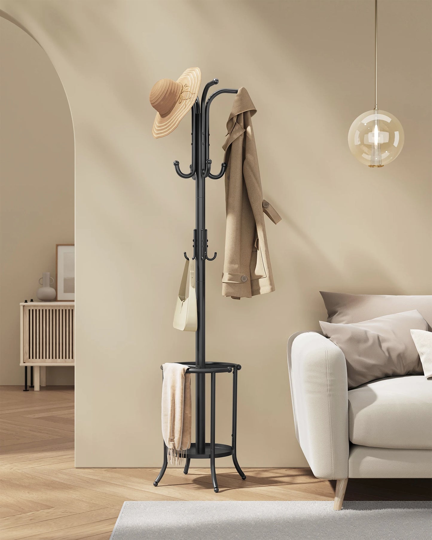 Porte manteau sur pied avec porte-parapluie - UMBRA