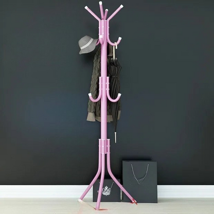 Porte manteau sur pied perroquet avec plusieurs crochets- FACILIO