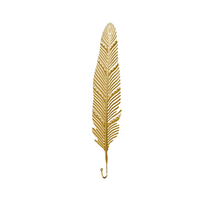Patère feuille dorée - FOLIUM