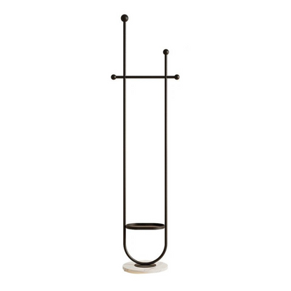 Porte manteau sur pied design avec base circulaire - ARCULUM