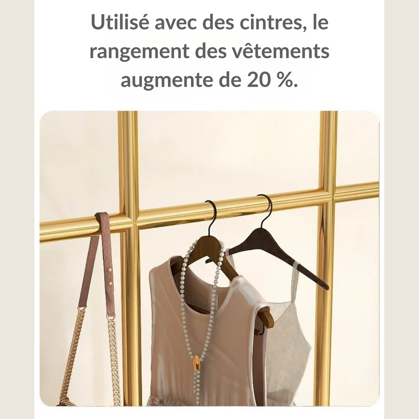 Porte manteau sur pied design avec base circulaire - ARCULUM