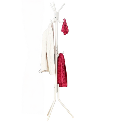 Porte manteau sur pied perroquet avec plusieurs crochets- FACILIO