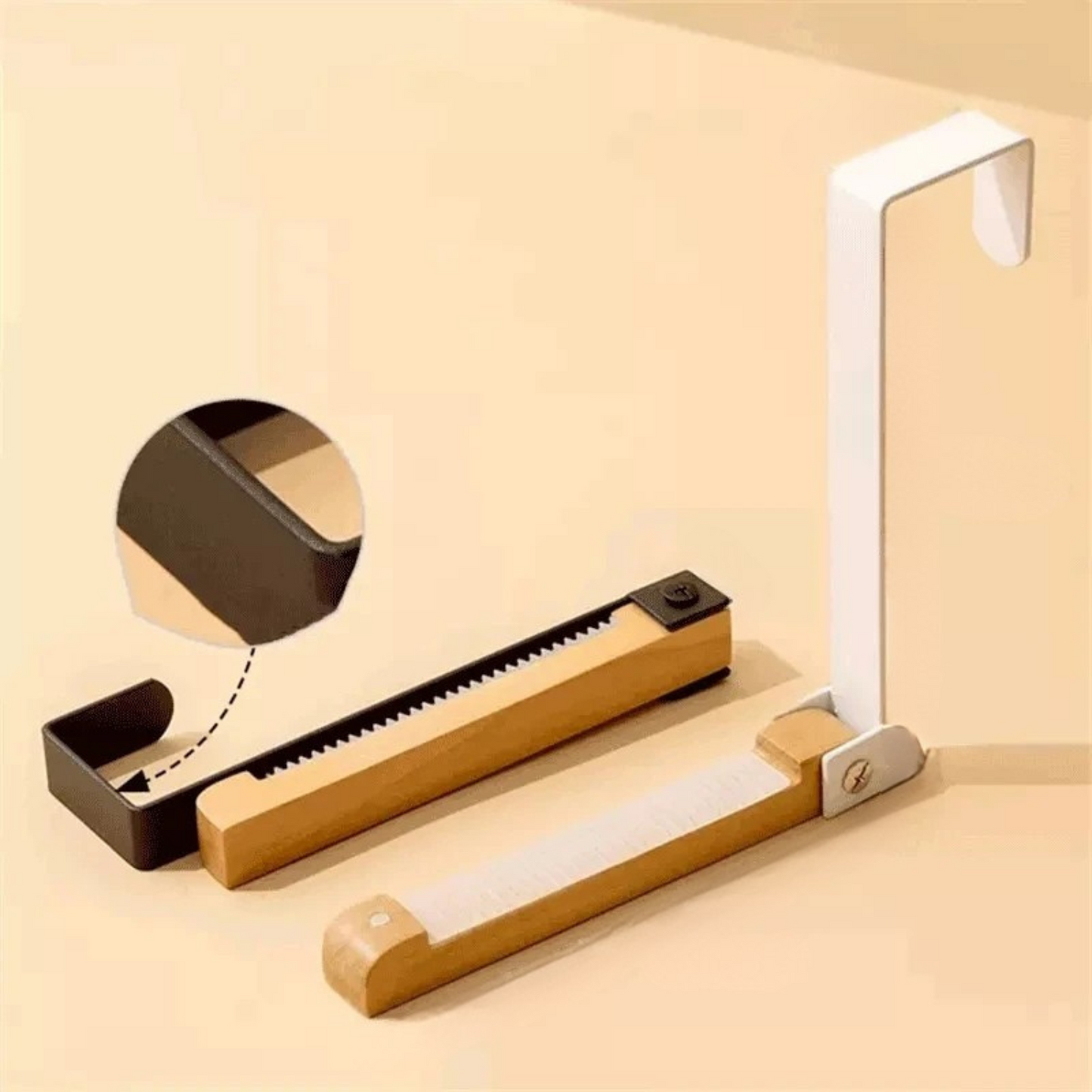 Porte manteau sur porte pliable – FLEXURA