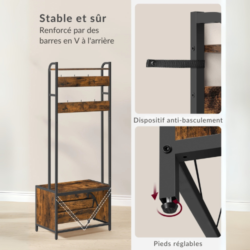 Vestiaire d'entrée tout-en-un - INITIUM