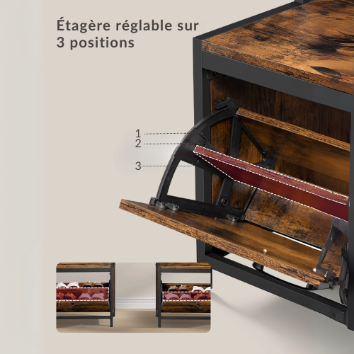 Vestiaire d'entrée tout-en-un - INITIUM