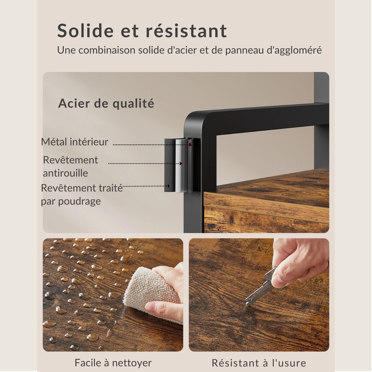 Vestiaire d’entrée multifonction 6 en 1 - CASULARIS