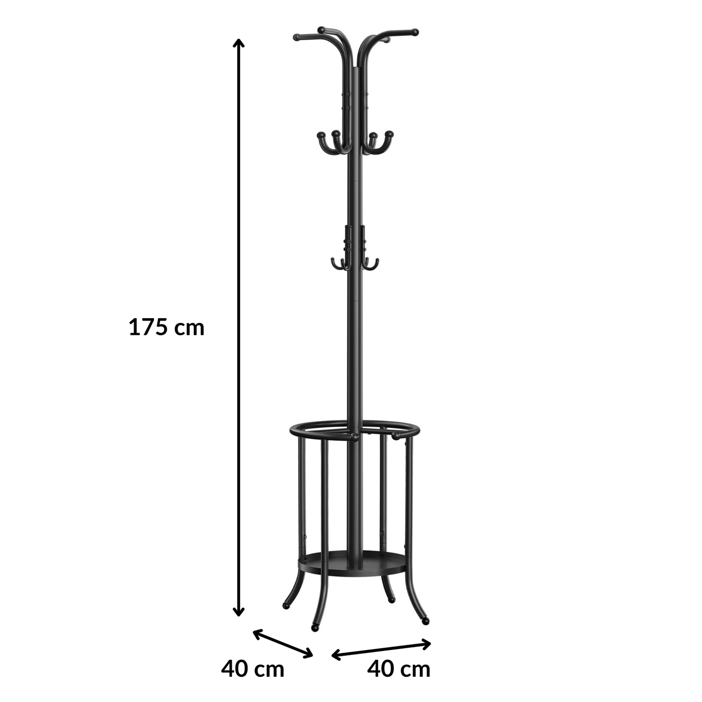 Porte manteau sur pied avec porte-parapluie - UMBRA