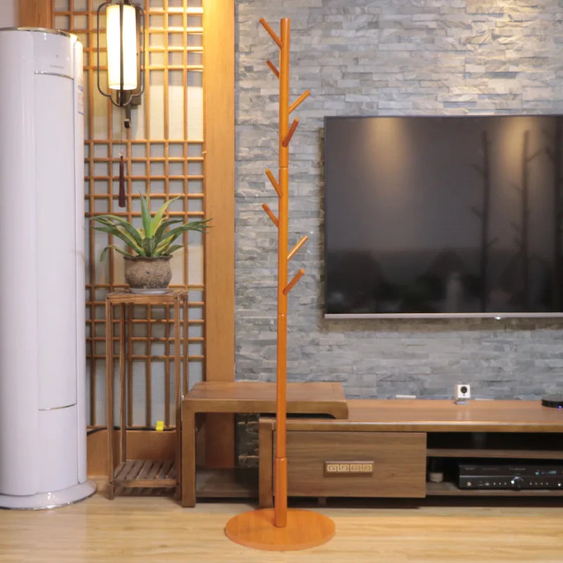 Porte manteau sur pied en bois de hêtre – LIGNA