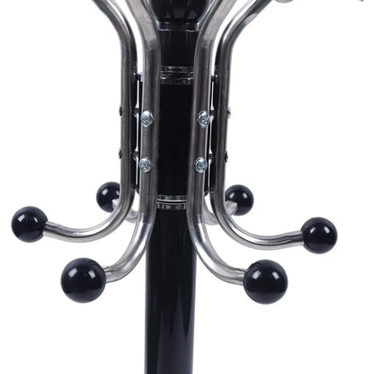 Porte manteau sur pied perroquet métal noir - CLAVUS
