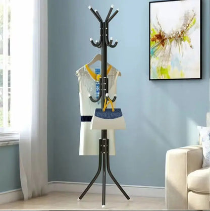 Porte manteau sur pied perroquet avec plusieurs crochets- FACILIO
