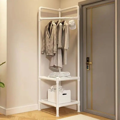 Porte manteau d’angle blanc - ANGULATO
